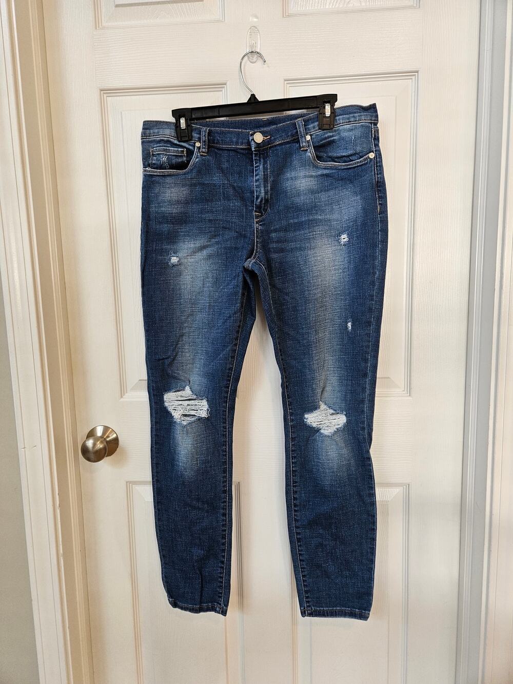 BLANKNYC The Reade Classic Skinny Jeans Women’s 31 Distressed Stretch Denim